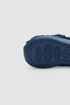 Zapatillas de bebé velcro pingüino bordado<Ysabel Mora