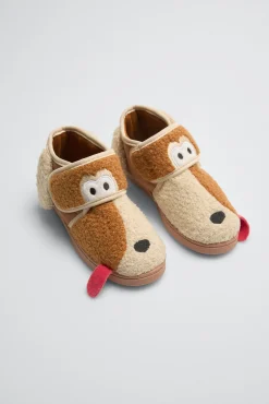 Zapatillas de casa infantiles perro con detalles 3D<Ysabel Mora Clearance