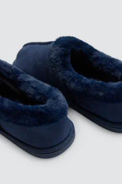 Zapatillas de casa cerradas con pelo<Ysabel Mora Clearance