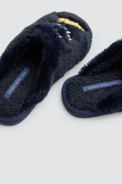 Zapatillas de casa pelo astronauta y pizza<Ysabel Mora Online