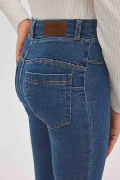 Pantalones niña vaqueros flare<Ysabel Mora Online