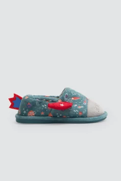 Zapatillas de casa infantiles cohete 3D con detalles espaciales<Ysabel Mora Outlet
